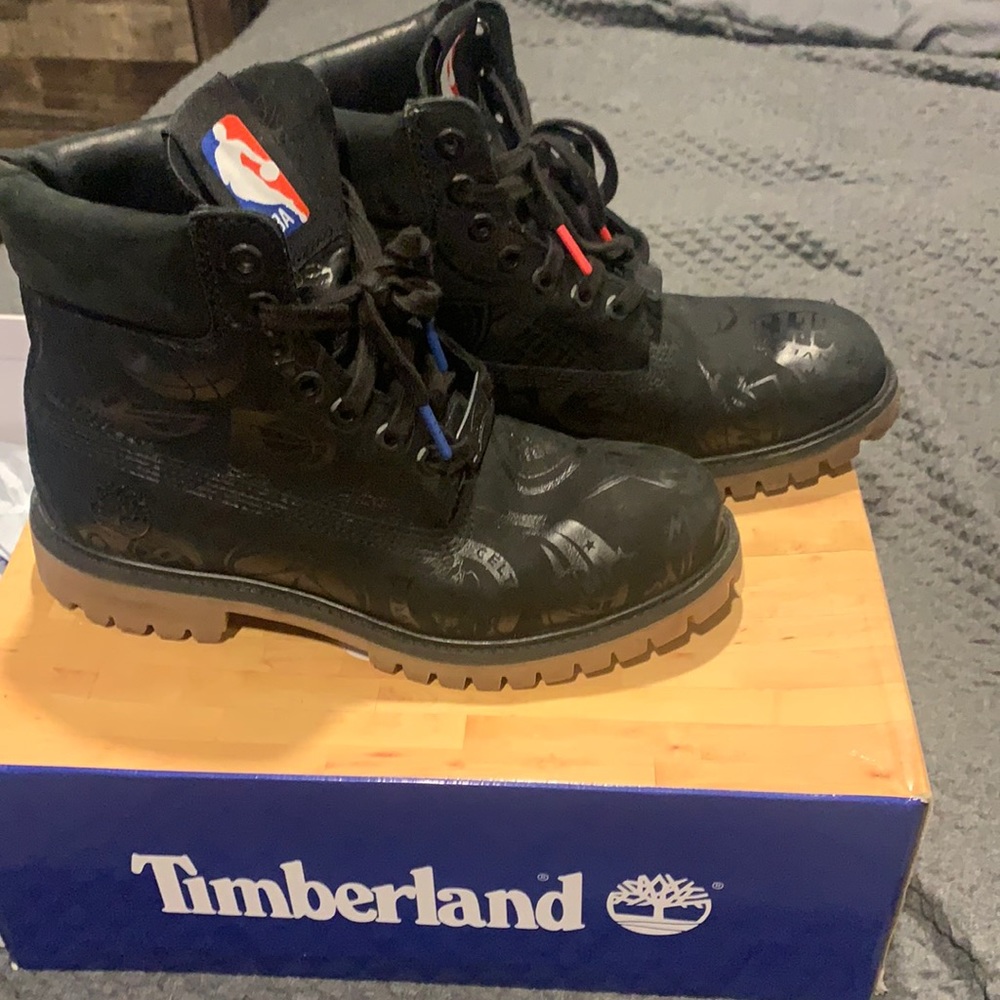 Sold out everywhere Timberland X NBA boots!